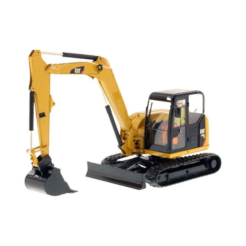 Modelo de Escavadeira Hidráulica Diecast Masters com Ferramentas Veículo de Construção em Liga 1/32 Escala 85239C