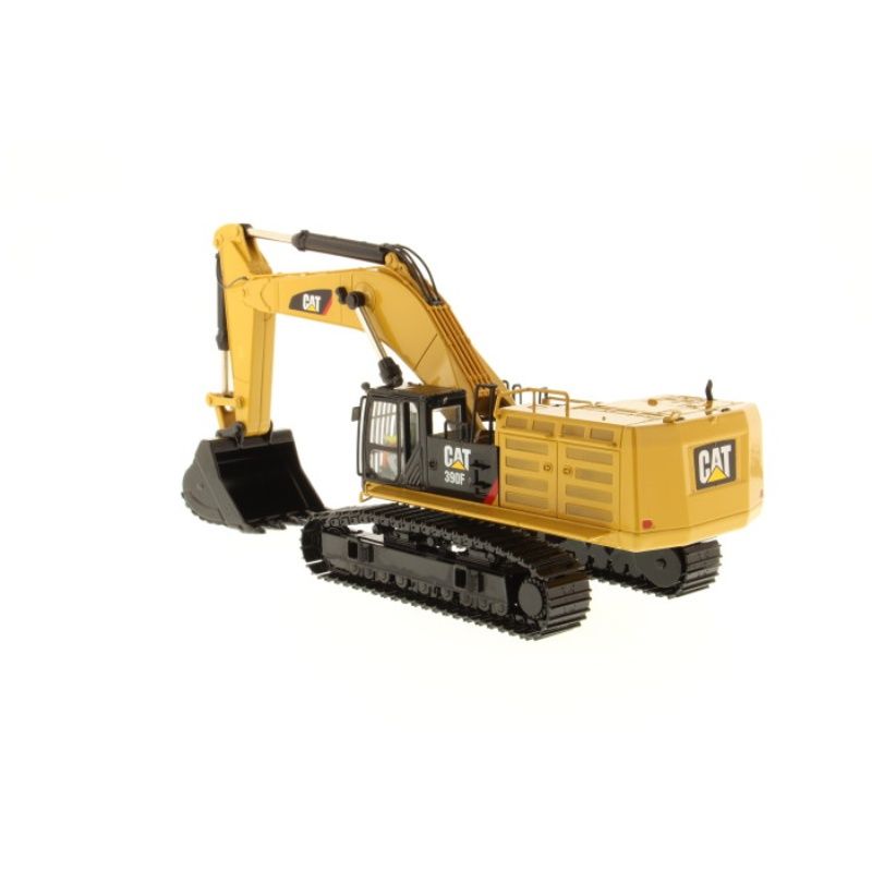 Modelo de Escavadeira Grande Diecast Masters Escala 1:50 Veículo de Construção Digger com Esteiras 85284