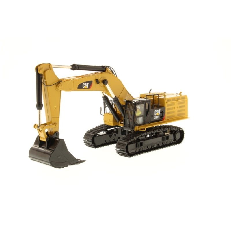 Modelo de Escavadeira Grande Diecast Masters Escala 1:50 Veículo de Construção Digger com Esteiras 85284