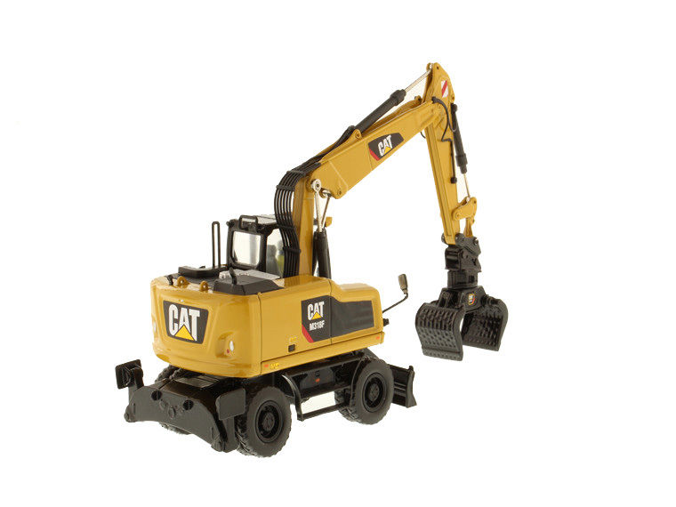 Diecast Masters DM M318F Escavadeira de Rodas Modelo 1:50 Escala Veículo de Construção 85508