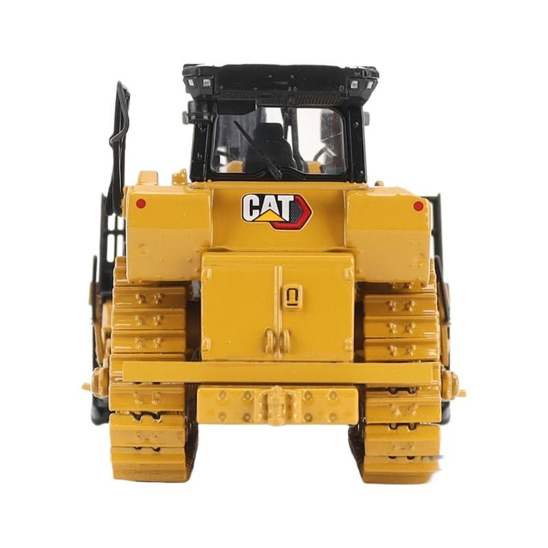 D8 Dozer Buldozer pesado com fixação de raspador de liga de fundição a escala 1:50 Modelo 85758