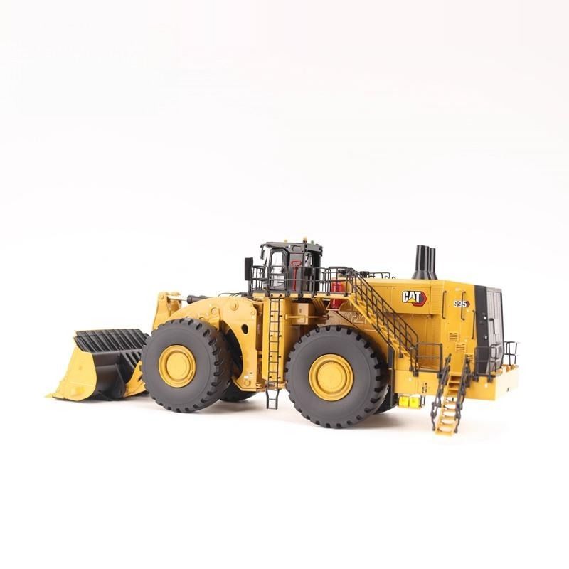 Diecast Masters 995 Carregador de rodas Modelo em escala Veículo de construção 1:50 Brinquedo de engenharia 85716