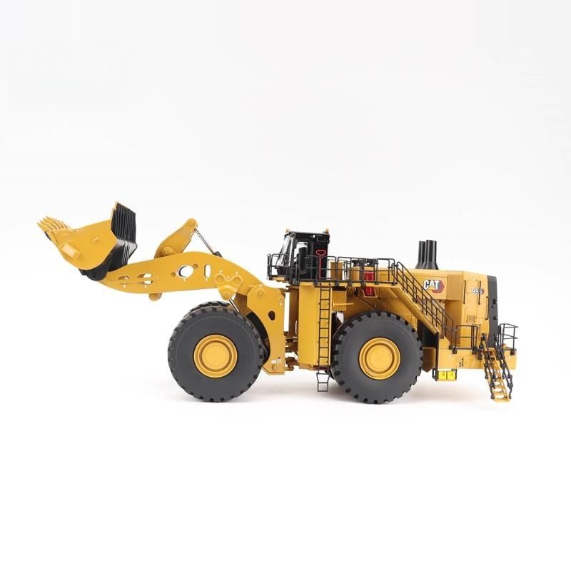 Diecast Masters 995 Carregador de rodas Modelo em escala Veículo de construção 1:50 Brinquedo de engenharia 85716