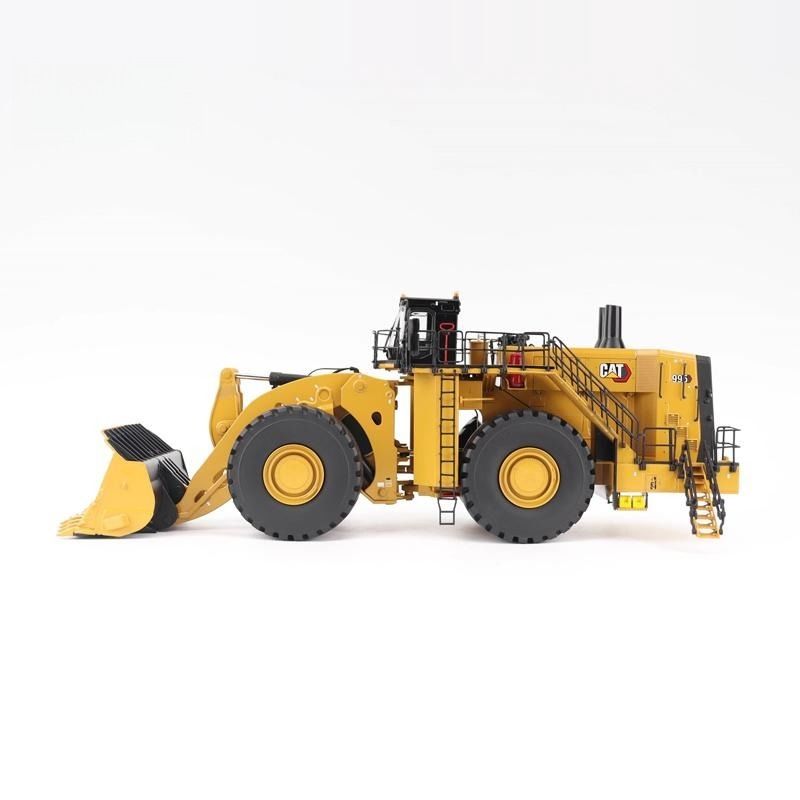 Diecast Masters 995 Carregador de rodas Modelo em escala Veículo de construção 1:50 Brinquedo de engenharia 85716