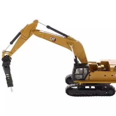 DM Escala 1/87 Escavadeira Pesada Martelo Demolidor Garra Conjunto de Acessórios Modelo 85688