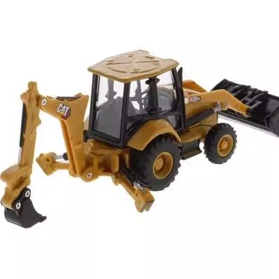 1/64 Escala Diecast Masters Máquina Pesada Retroescavadeira Modelo de Veículo de Construção em Liga 85765