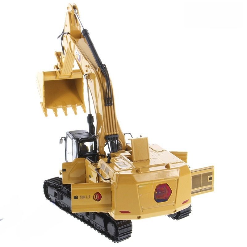 DM 1/50 Escala Excavadora de trabalho pesado Demolição martelo agarrador Modelo de construção 85709