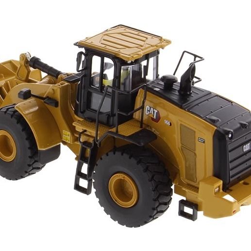 DM Novo carregador de rodas de escala 1/50 pá de liga fundida modelo 85686 Veículo de construção