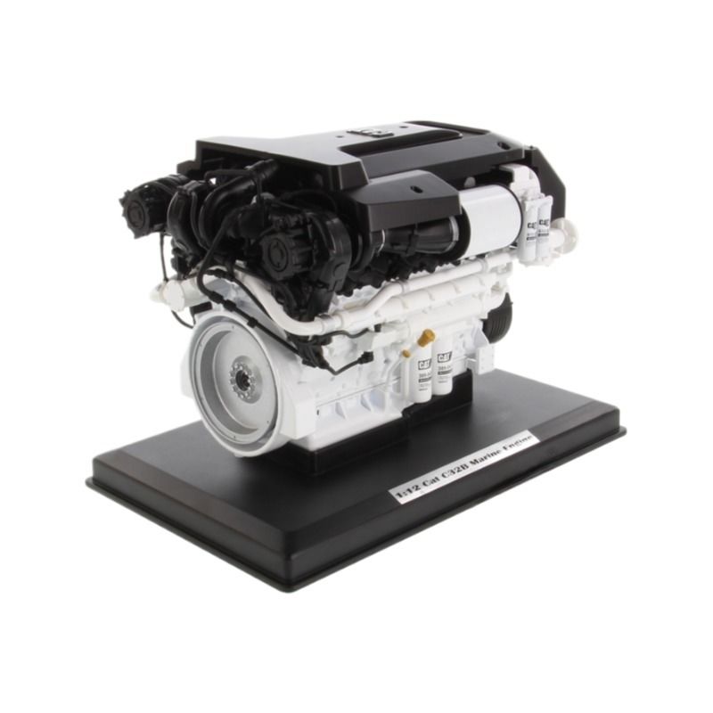 Escala 1/12 C32B Motor Gerador Conjunto Unidade de Potência Modelo de Liga Edição Especial 85707