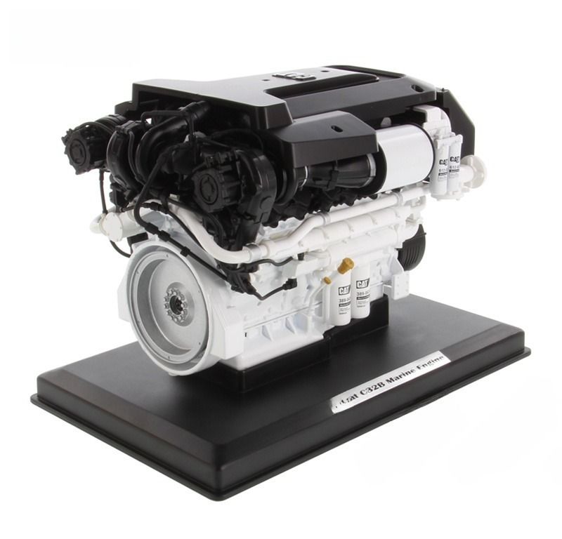 Escala 1/12 C32B Motor Gerador Conjunto Unidade de Potência Modelo de Liga Edição Especial 85707