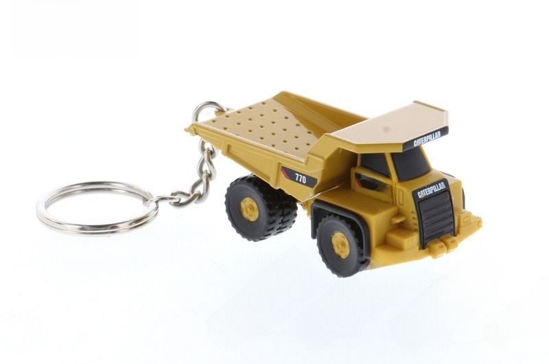 DM Heavy Duty Hauler Key Ring Veículo de Engenharia Ligação Modelo 85985 Miniatura Dump Truck Keychain