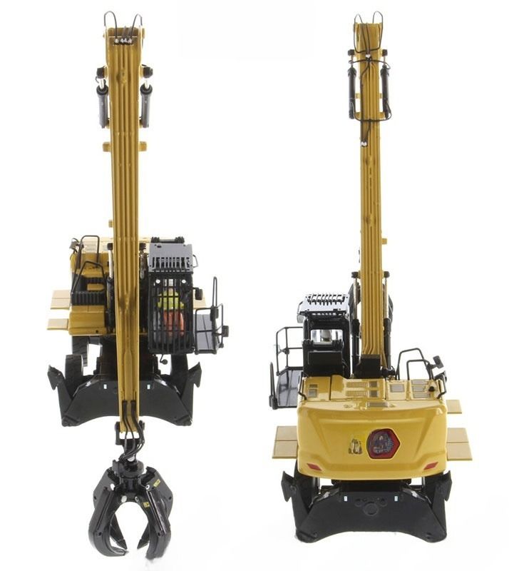 DM MH3040 Máquina de manipulação de materiais Excavadora de liga de engenharia Veículo modelo 1/50 Diecast 85958