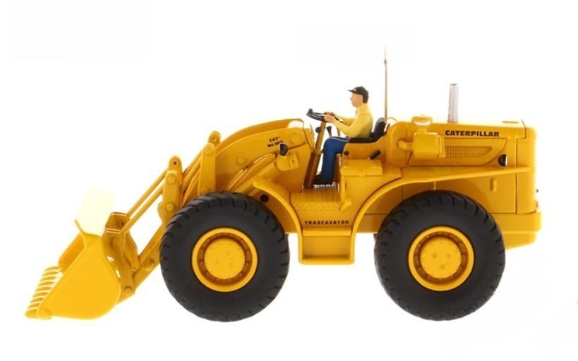 DM Escavadeira de Rodas em Escala 1/50, Modelo de Liga de Metal Fundido, Carregadeira de Pá 85579, Veículo de Construção