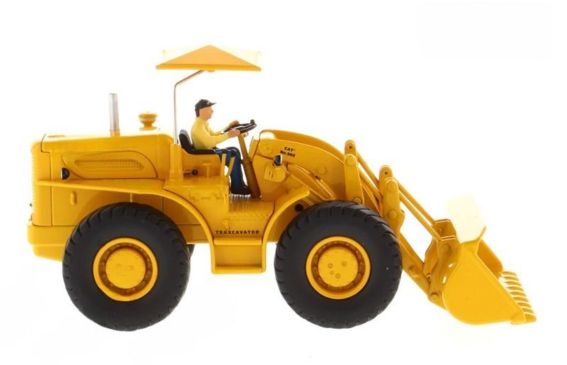 DM Escavadeira de Rodas em Escala 1/50, Modelo de Liga de Metal Fundido, Carregadeira de Pá 85579, Veículo de Construção