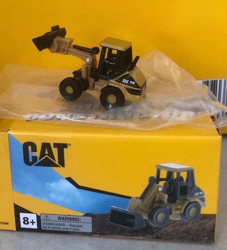 Conjunto Autêntico de Veículos de Construção em Miniatura Escala 1:50 Modelo de Liga Leve 85980CB-CASE MINI