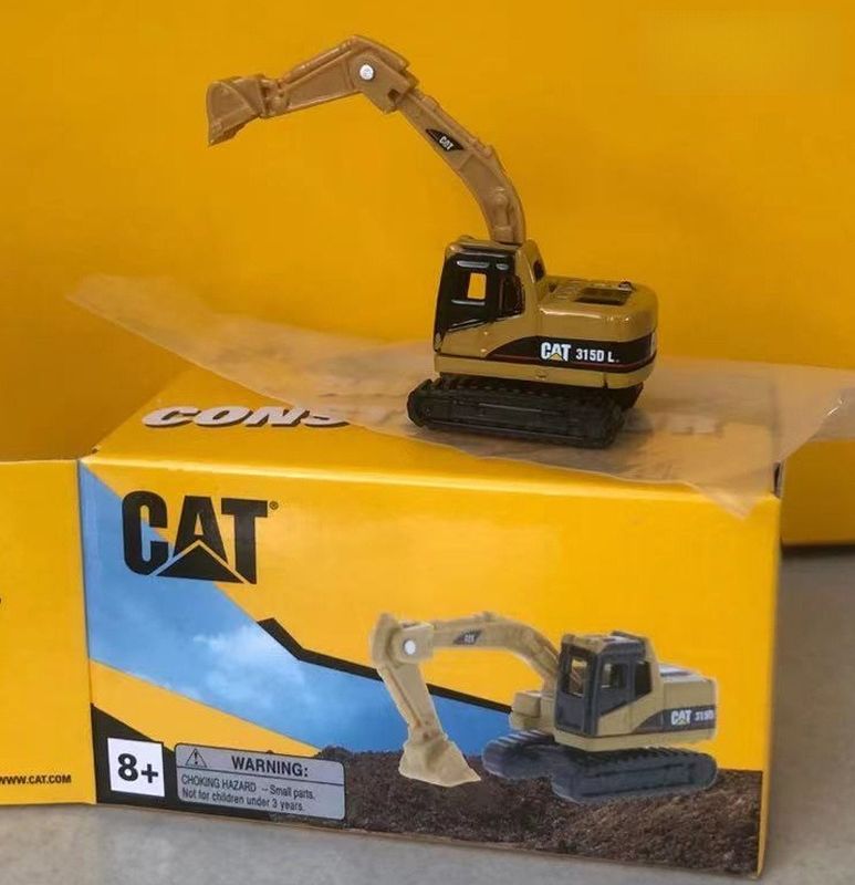 Conjunto Autêntico de Veículos de Construção em Miniatura Escala 1:50 Modelo de Liga Leve 85980CB-CASE MINI