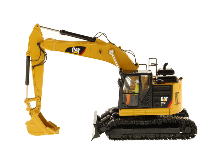 Excavadora hidráulica com trilho de 335F Diecast Masters 1:50 Escala Veículo de engenharia Modelo 85925