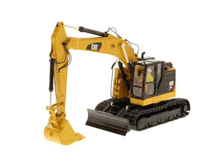 Excavadora hidráulica com trilho de 335F Diecast Masters 1:50 Escala Veículo de engenharia Modelo 85925