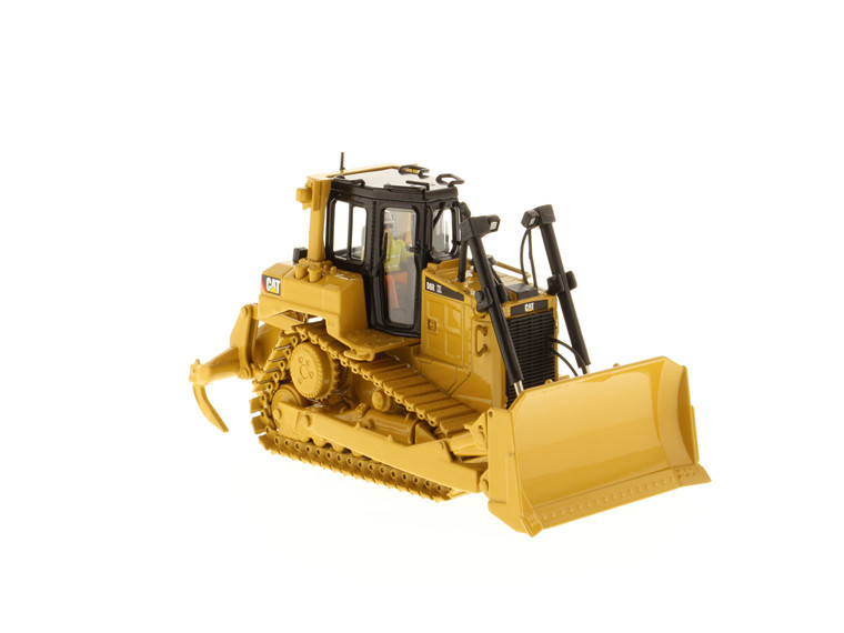 Máster em fundição D6R Trator de trilha Bulldozer Veículo de engenharia Modelo 1:50 Escala 85910