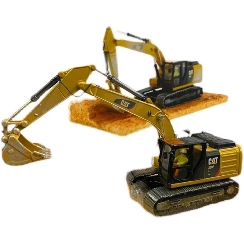 Diecast Masters DM 85701 cat 320F Excavadora hidráulica 1:50 Modelo de engenharia Diecast
