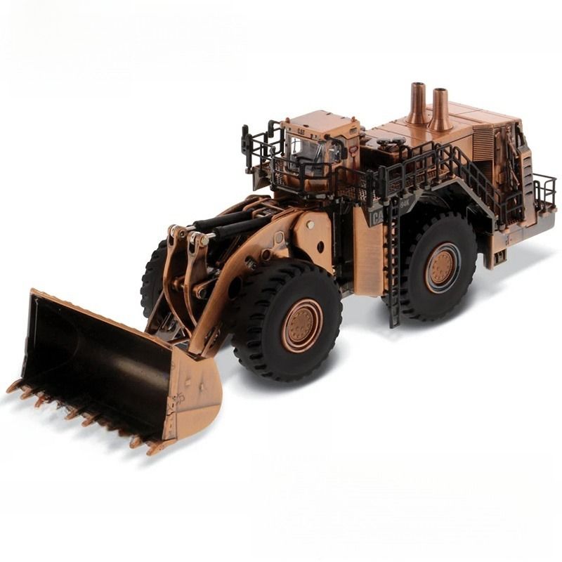 Diecast Masters 994K Carregador de rodas de liga de cobre Veículo de engenharia de liga de cobre 1: 125 Modelo de escala 85672