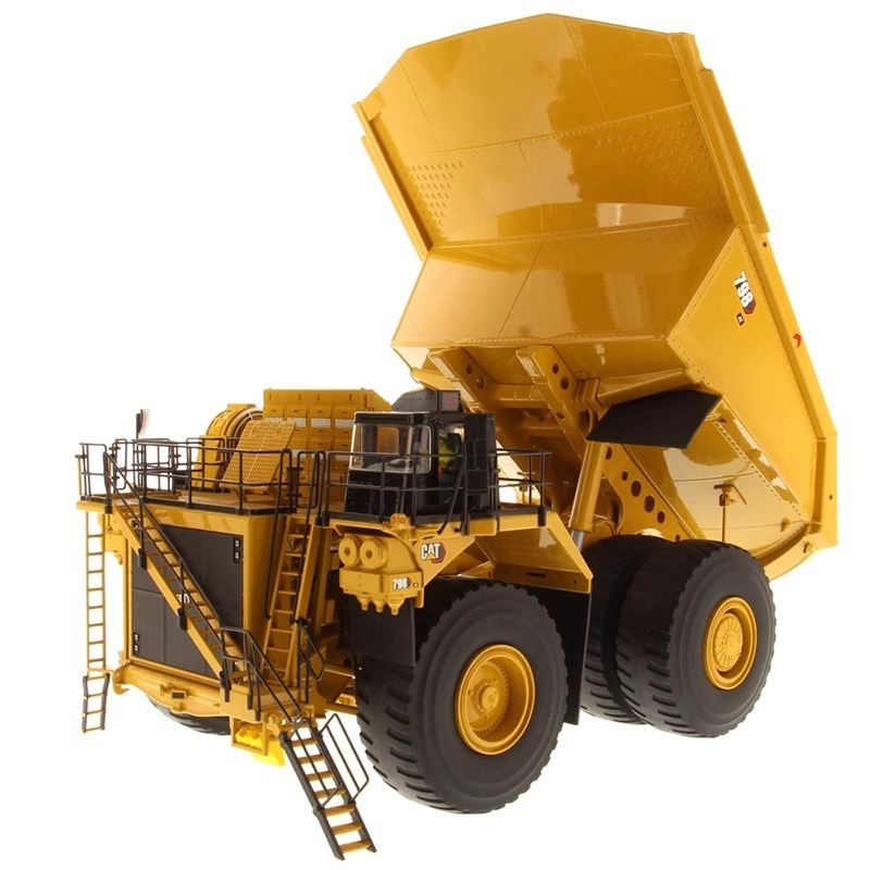 Máster em fundição a óleo 1:50 CAT 798AC Super grande caminhão de transporte de mineração modelo 85671
