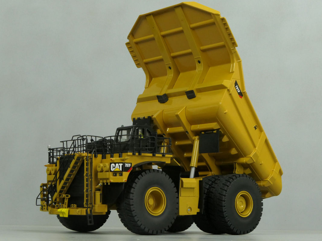 DM Novo 1:50 Escala CAT 797F Caminhão Basculante de Mineração Grande Modelo Die-cast 85655