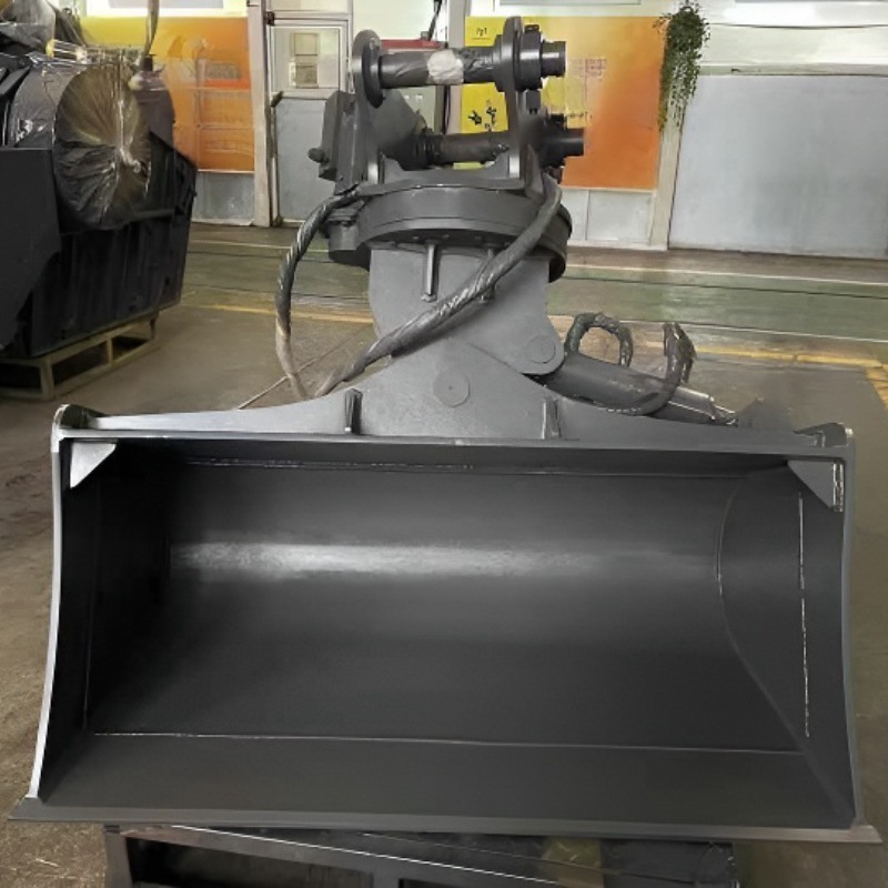 Acessório de Balde Rotativo Inclinável para Escavadeira Personalizado para Escavadeiras Pesadas de 1 a 30 Toneladas
