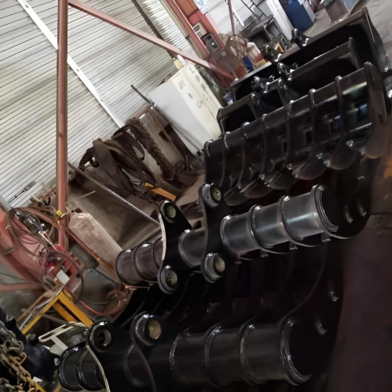 Alta Qualidade Custom PC100-6 10 Ton Excavator Rake Bucket OEM Atendimento Construção