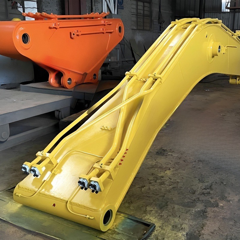 Boom de escavadeira padrão de eficiência premium para máquinas de 35 toneladas OEM comprimento durável
