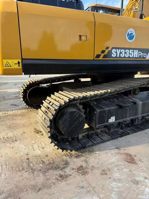 Novo Sany 335 Excavator, motor nacional III Isuzu, em estoque.