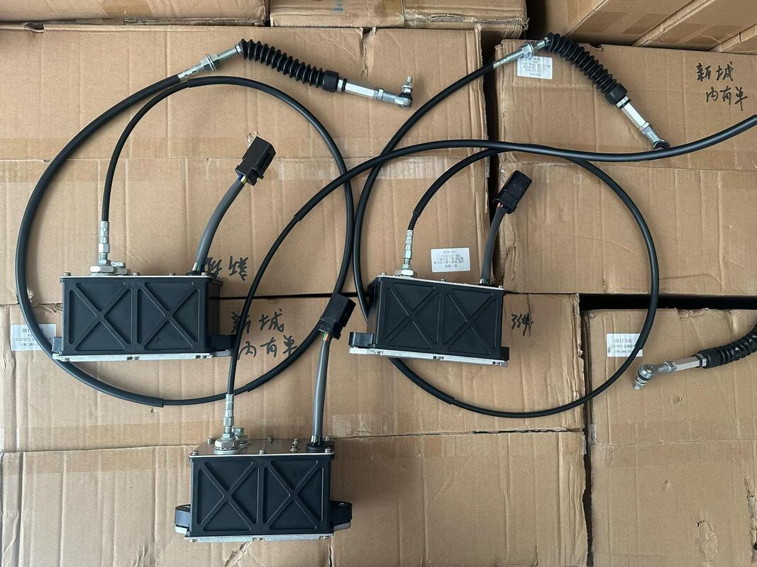 Peças de motores de escavadeiras Peças de motores de aceleração Controlador de motores alavancas Peças de máquinas de construção