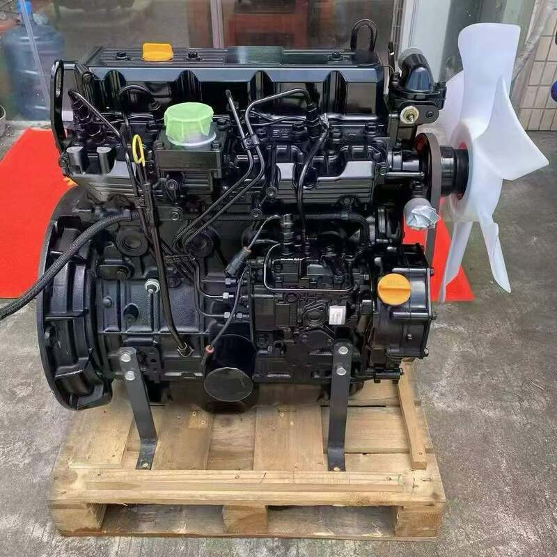 Peças de escavadeira Yanmar Motor Assy 4TNV98T 4TNV98 3TNV84 4TNV88 4TNE82 Para Yanmar Excavator Motor Assembly