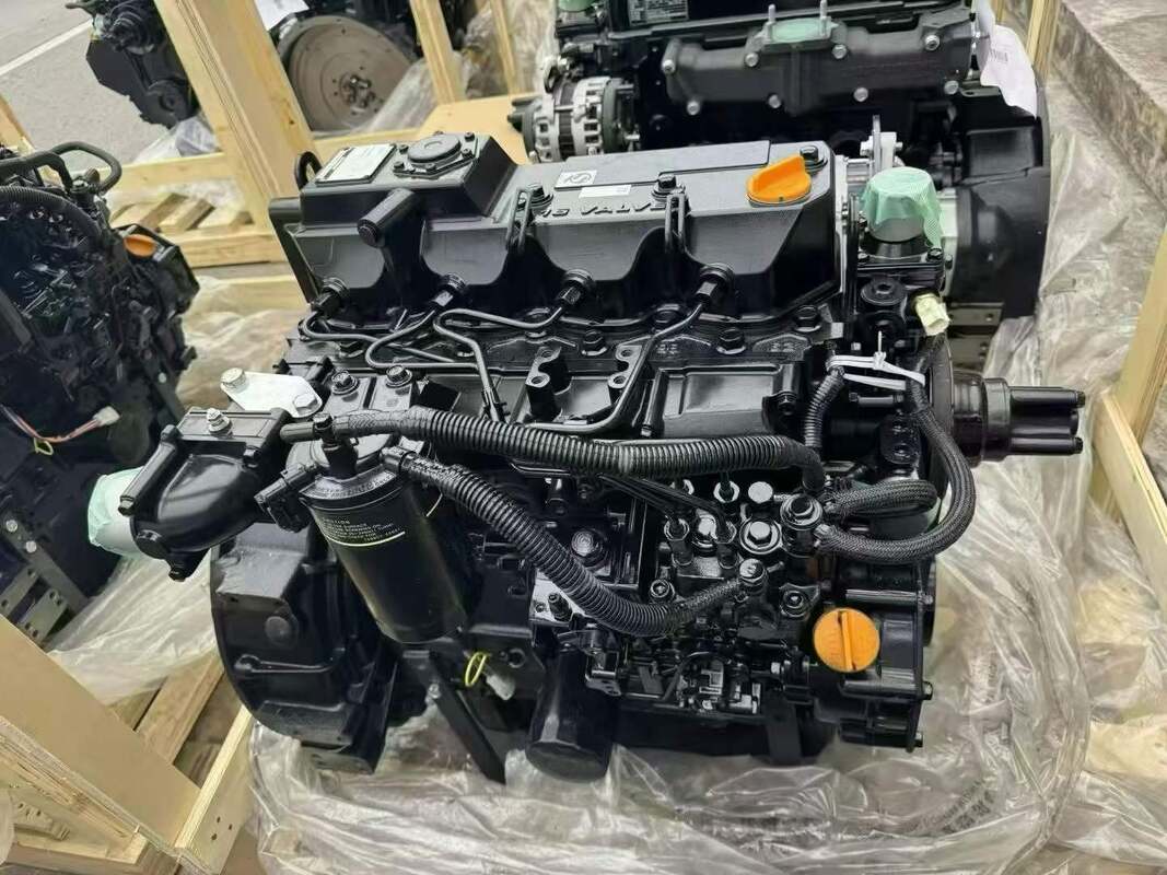 Peças de escavadeira Yanmar Motor Assy 4TNV98T 4TNV98 3TNV84 4TNV88 4TNE82 Para Yanmar Excavator Motor Assembly